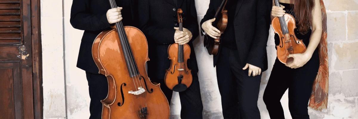 Primrose Ensemble Viola Quartet in Malta