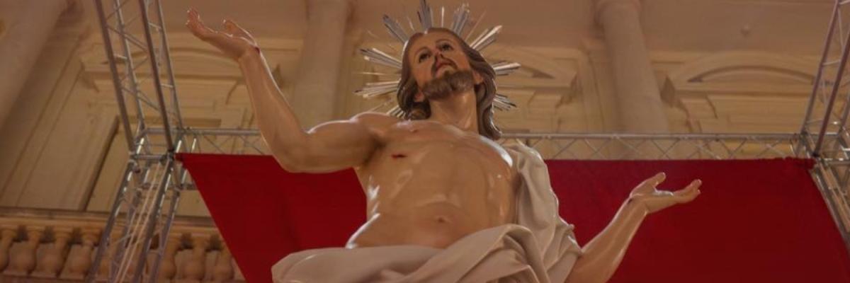 The feast of the Risen Christ in Qrendi in Malta