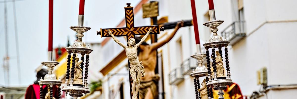 Procession of the risen Christ  in Malta