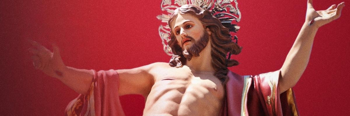 Procession of the Risen Christ event in The Matrix Church of Saint Catherine of Alexandira, Misrah Ir-Repubblika, Żurrieq, Malta, Malta