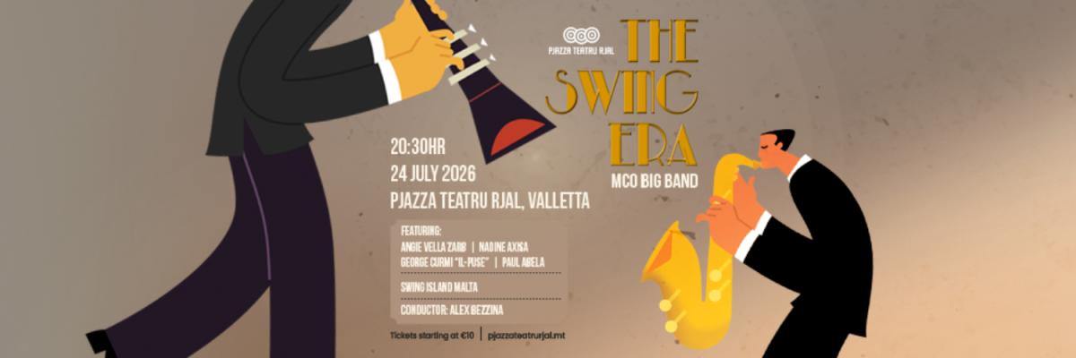 The Swing Era event in Pjazza Teatru Rjal, Valletta, Malta, Malta