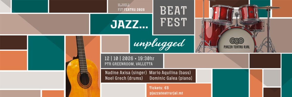 JAZZ unplugged event in Pjazza Teatru Rjal, Republic Street, Valletta, Malta, Malta