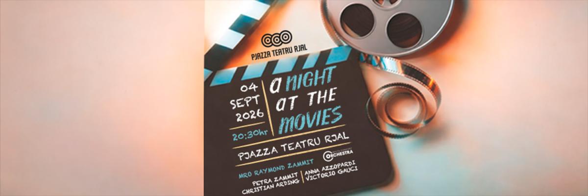 A Night at the Movies event in Pjazza Teatru Rjal, Republic Street, Valletta, Malta, Malta