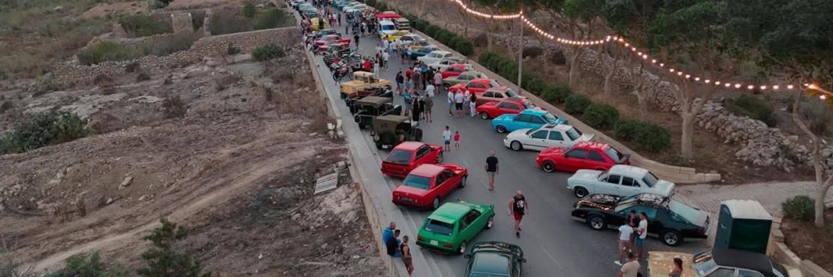 Qala Autofest event in Mgarr Road, Il-Qala, Malta